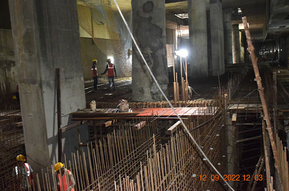 Platform Area Reinforcement